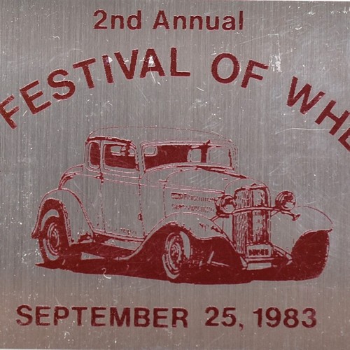 1983 2nd Festival Of Wheels Car Show Automobile Meet Club Saginaw