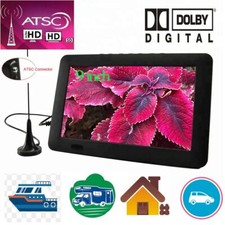 LEADSTAR 9'' Portable TV With ATSC Tdt Digital Tv Support USB TF PVR MP4 AC3
