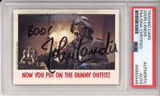 Topps Fright Flicks SIGNED American Werewolf Card John Landis Director PSA DNA