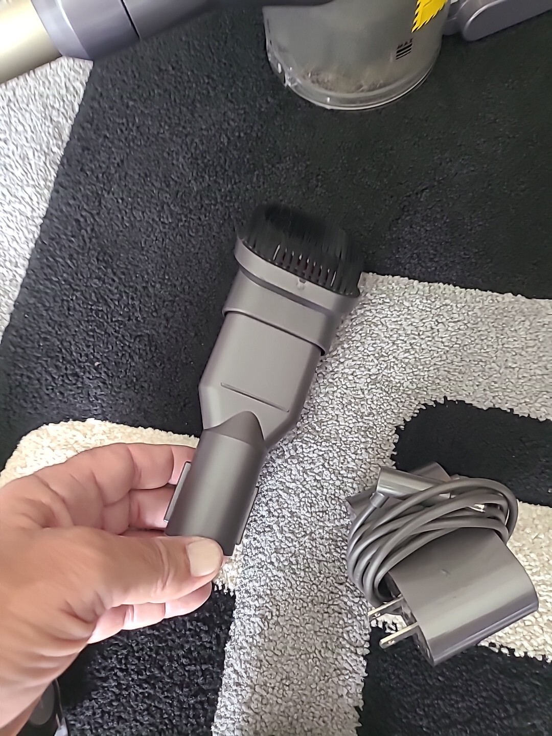 Dyson V8 Animal CordFree Stick Vacuum Iron Used Falak Tayyeb