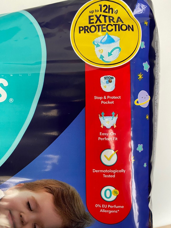 Pampers Baby Dry Size 5 Night Nappy Pants . BNWT eBay