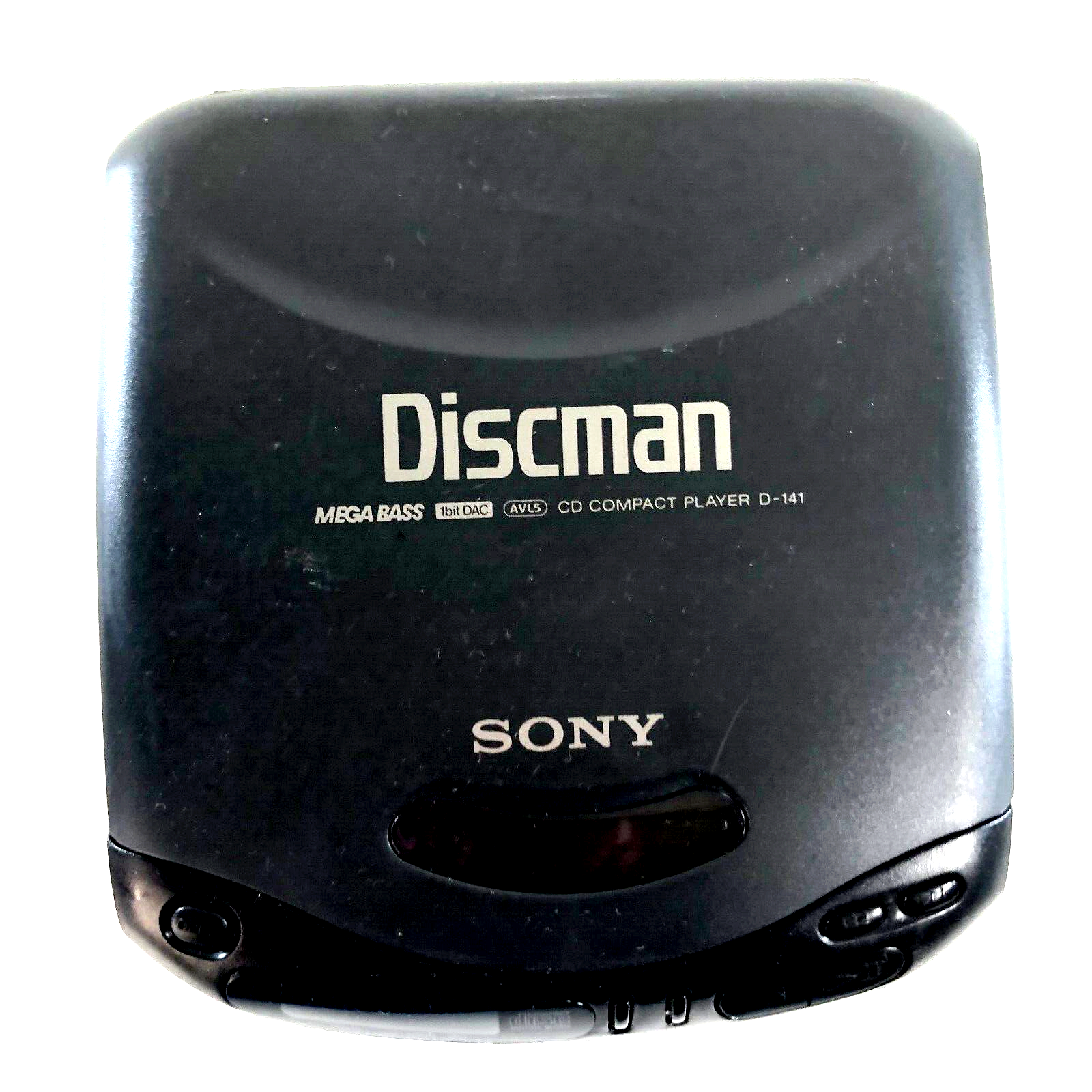 Sony Discman Cd Player D-141 Mega Bass Tested & Working w/ Car Mount