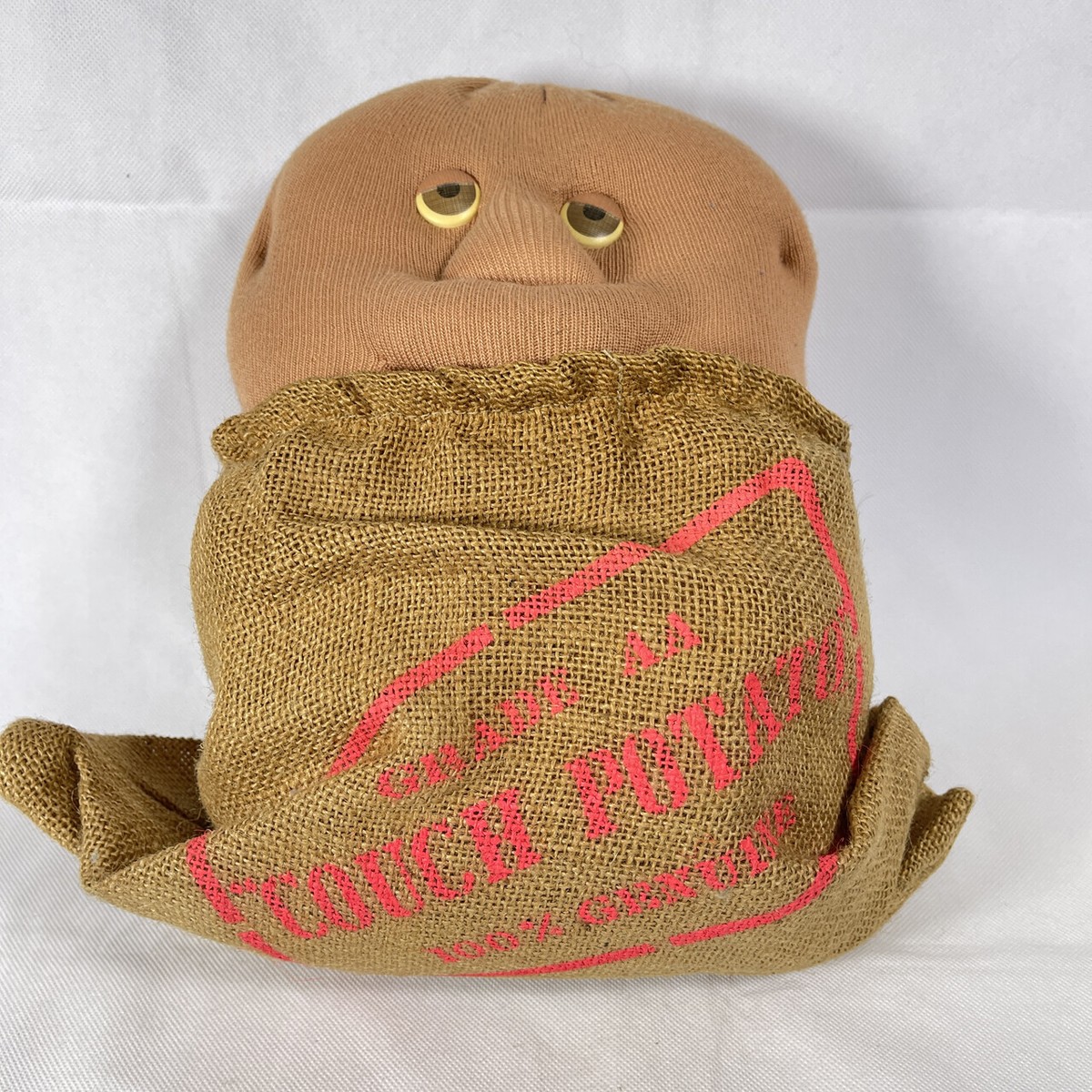 Vintage 1987 Coleco ROBERT ARMSTRONG COUCH POTATO BURLAP SACK