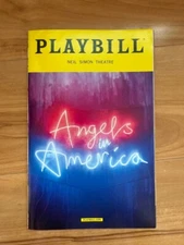 Angels in America Revival Playbill Broadway Apr 2018 Andrew Garfield Nathan Lane