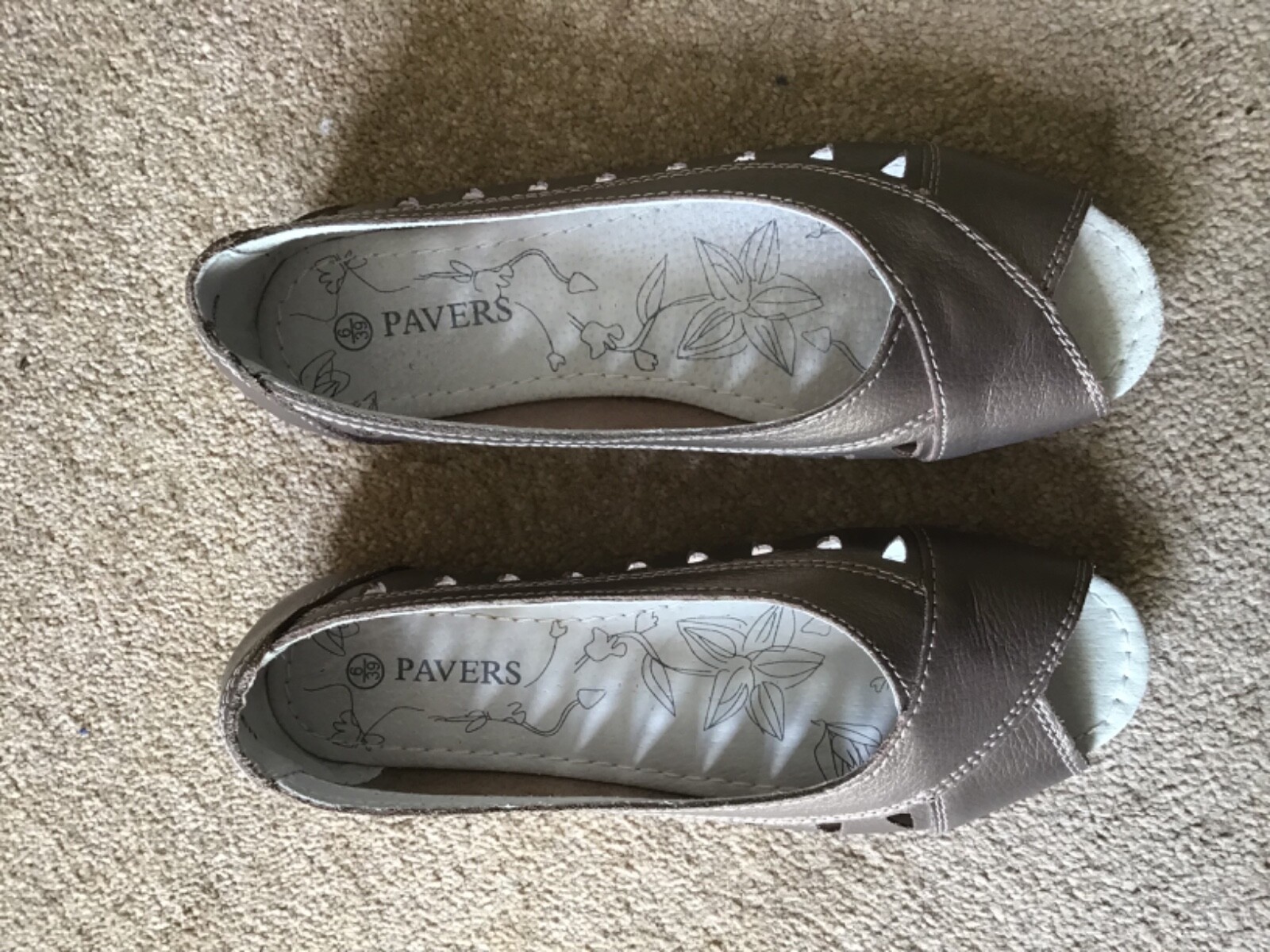 APL Sandali Pavers bronzo oro taglia 6