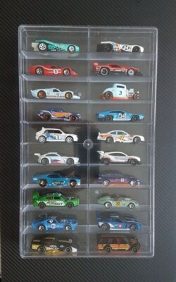 20er Setzkasten / Aufbewahrung fuer 1:64 - Hot Wheels / Matchbox / Siku