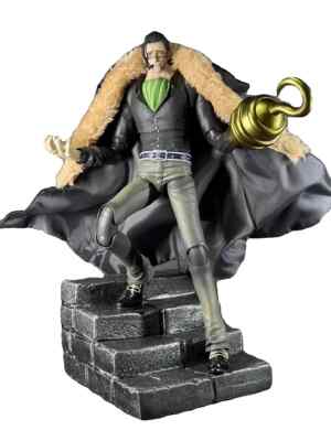 1/12 Custom Wired Coat For 6'' ONE PIECE Sir Crocodile Action Figure（No Figure）
