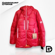 Mammut Women’s Orange/red Pro In Hooded Jacket Size Medium