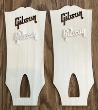 Gibson Les Paul Holly Headstock Veneer (57-60 vintage LP dimensions, with MOP )