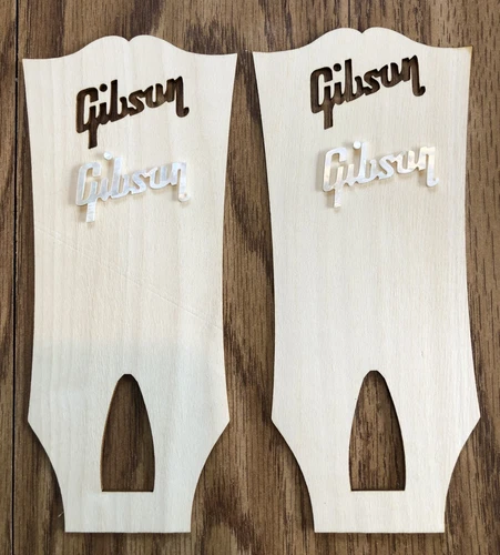 Gibson Les Paul Holly Headstock Veneer