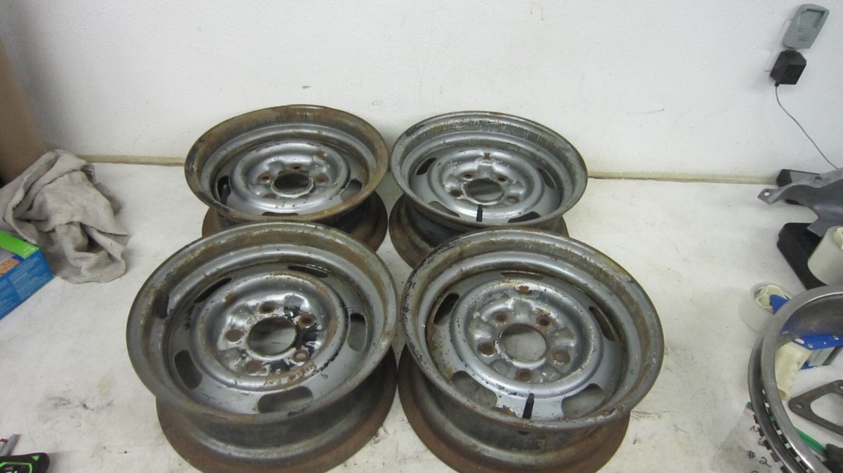 Wheel Original Steel Rally 1969 Chevrolet Camaro Rim 14x6 XN Code