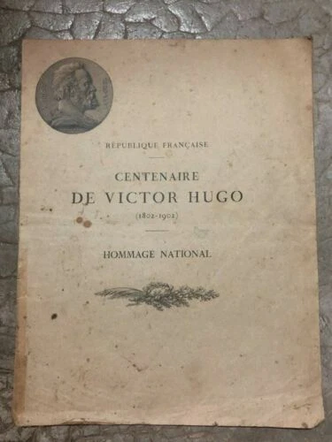 Livres anciens et de collection édition originale Victor Hugo, en français