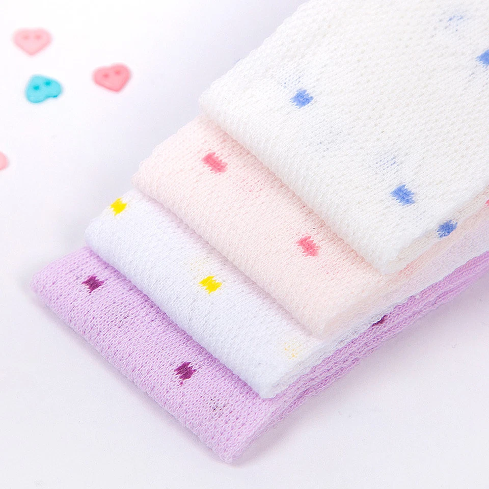 Niños Niños Niñas Malla de Algodón Lunares Flora Medias Pantimedias Ballet Danza Pantalones Foto 3 de 4