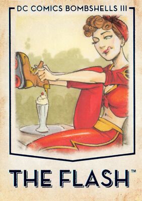 THE FLASH / DC Comics Bombshells III (2019) BASE Trading Card #5