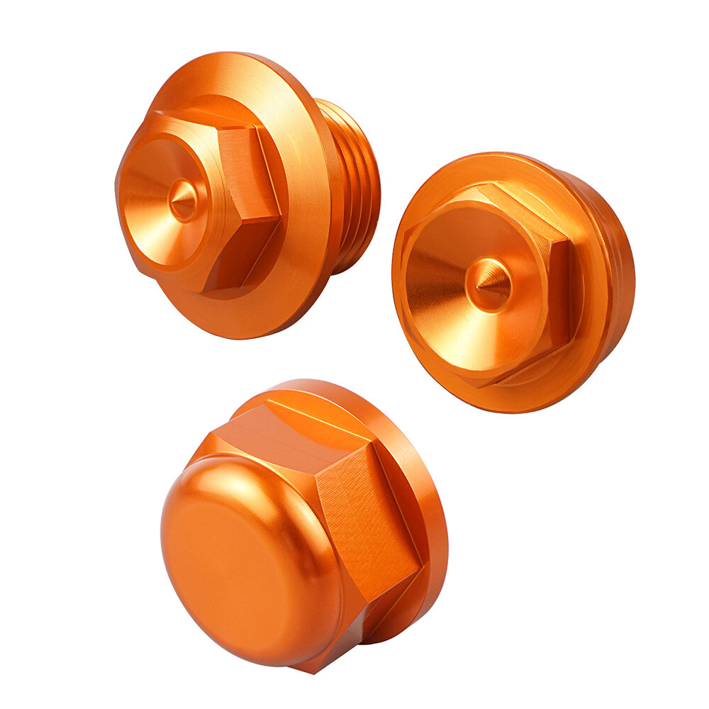 M24 Front Axle Nut Bolts Cap For KTM 200 250 300 350 450 500 530 - Foto 2
