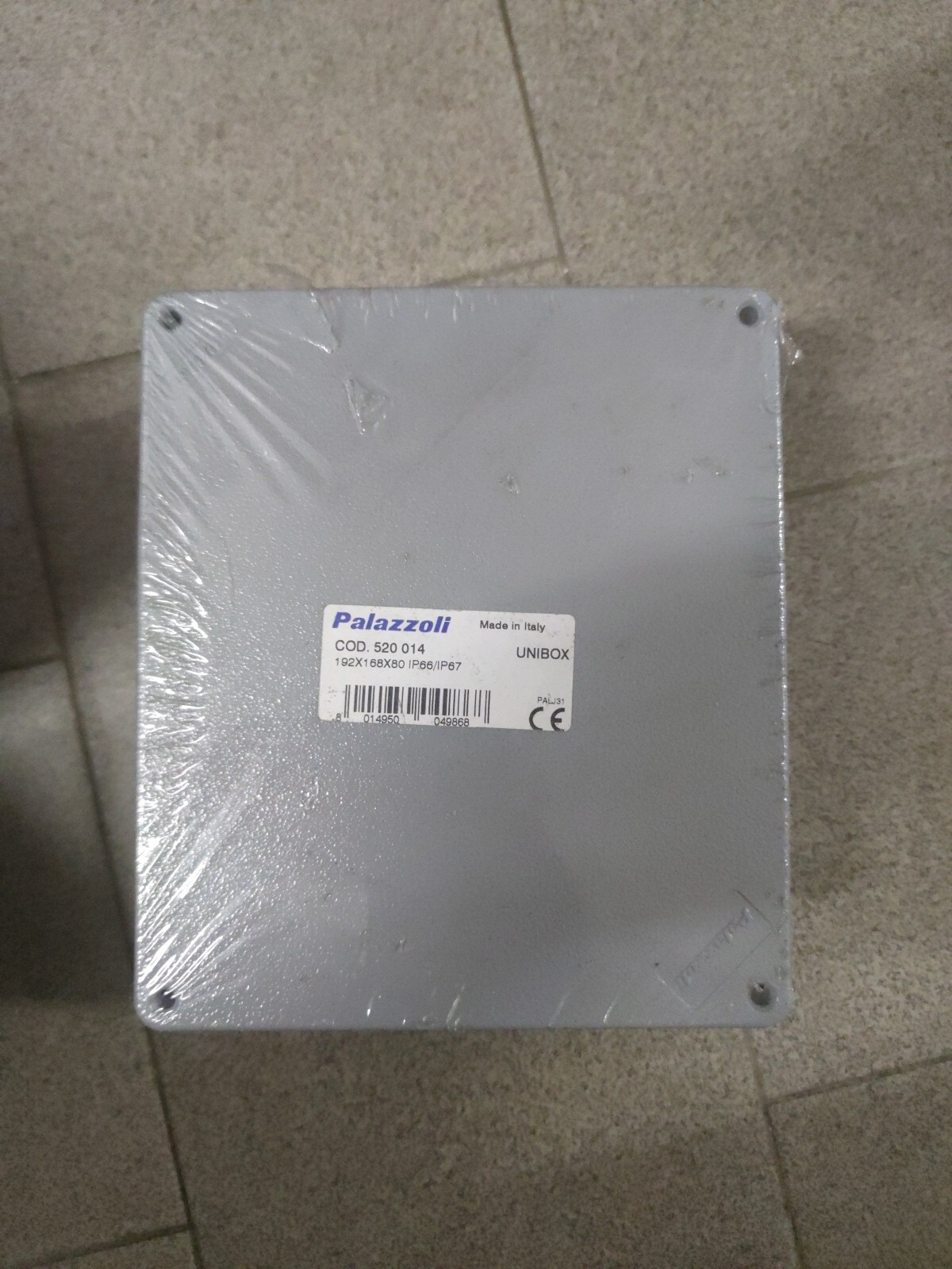 CASSETTA DI DERIVAZIONE METALLICA IPP66/67 192X168X80 PALAZZOLI - CASS/ALL3