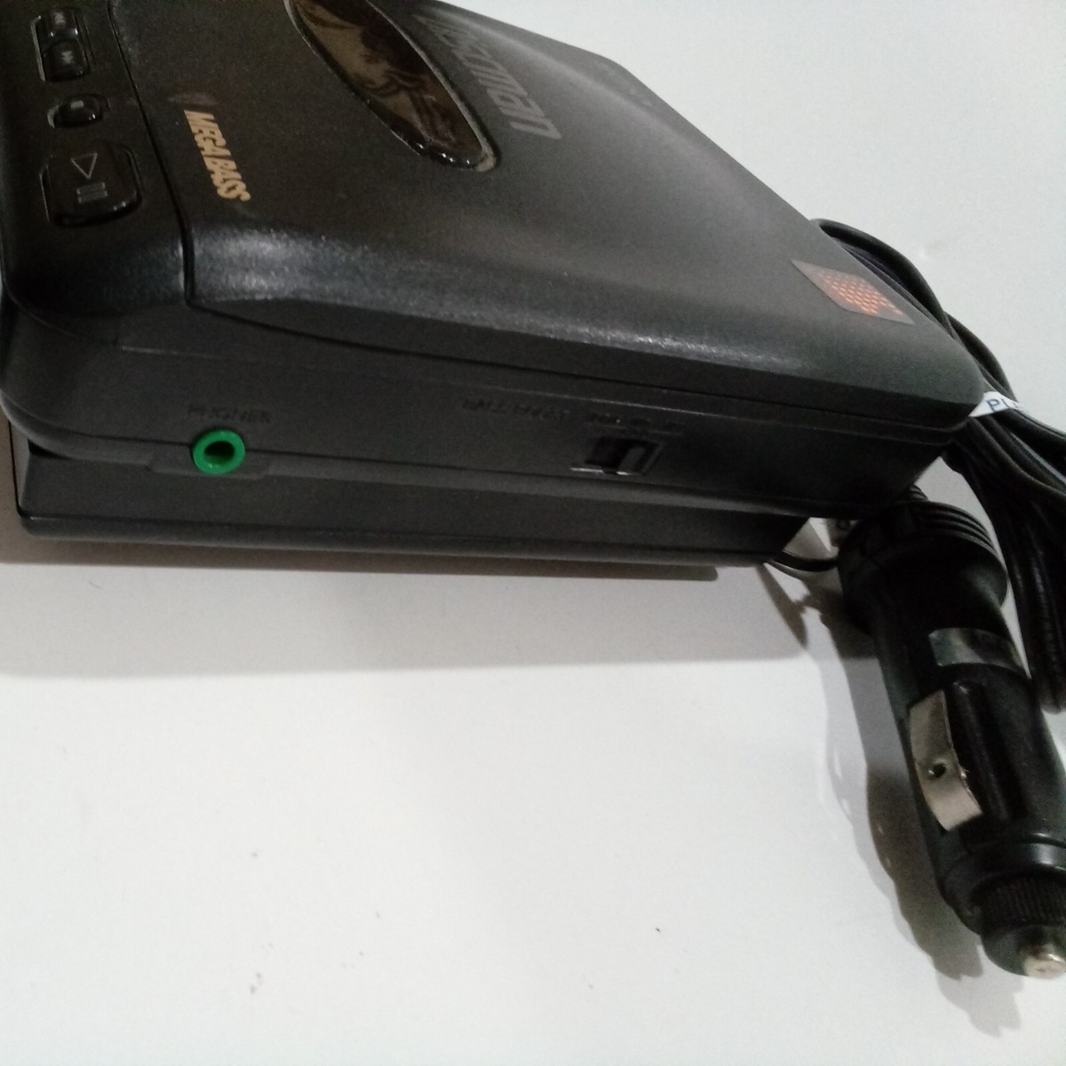 Sony D-11 Discman With Car Mount Plate CPM-200P & Cassette Adapter