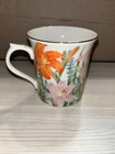 4 Lenox Flower Blossom Mug Collection Suzanne Clee Tea Coffee 8oz Mugs 1995 MINT — photo 7