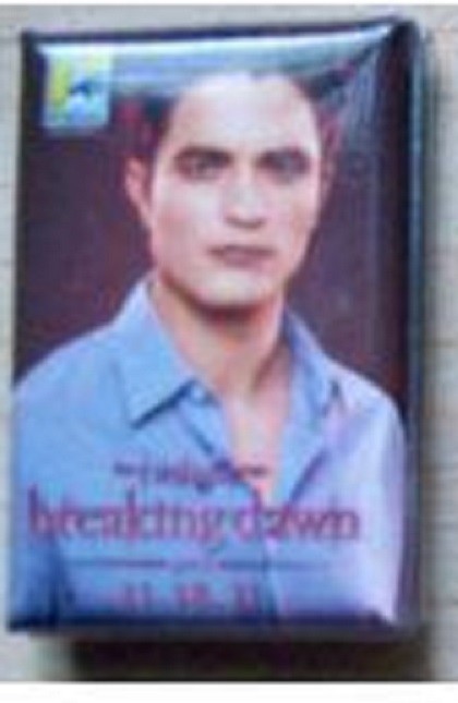 TWILIGHT BREAKING DAWN  SDCC Comic Con Edward Pin