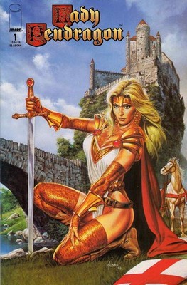 Lady Pendragon (Vol. 2) #1A VF/NM; Image | Joe Jusko variant - w/Bag+Board