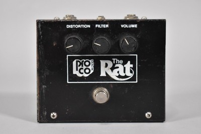 1983 ProCo Rat Distortion Big Box V2 Black