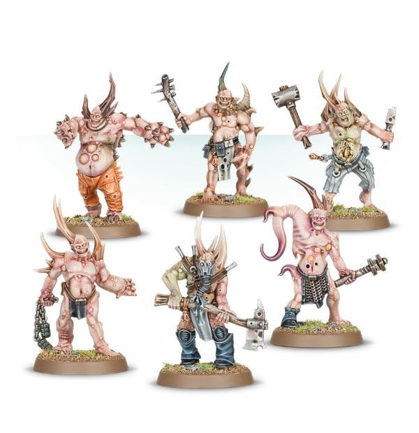 6x POXWALKERS Easy to Build OOP Death Guard ETB *New Sprue