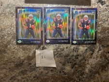 Jalynn Polk Rookie Card Lot optic shock lot of 3. Purple parallel