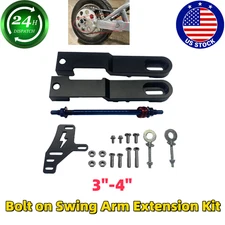 Bolt on Swing Arm Extension Kit 3"-4" AL Rear For Razor MX650 SX500 Mini Bikes