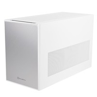 SilverStone SST-SG17W Cube PC Weiß micro ATX Mini-DTX Mini-ITX Cube-Gehäuse ~D~