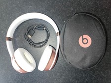 Beats Solo 3 Wireless On-Ear Bluetooth Earphones Headphones - Rose Gold