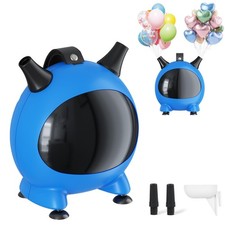 Small Balloon Pump, Portable Air Pump for Balloons with Dual Nozzles, 110V 60...