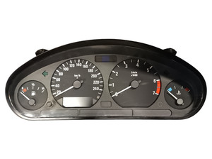 BMW E36 Kombiinstrument 62.11-6 905 056 / 110.008.831/133 Tacho & Drehzahlmesser