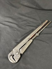 Vintage BAHCO 142 Pipe Wrench Sweden Heavy Duty Adjustable Stillson Wrench Tool
