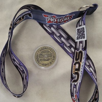 Konami Yu-Gi-Oh! TCG Ultimate Duelist Series medal & Lanyard