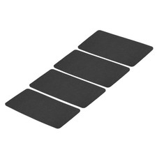 13.8'' 7'' Felt Bag Base Shaper, 4pcs Bag Bottom Organizer Rectangle, Black