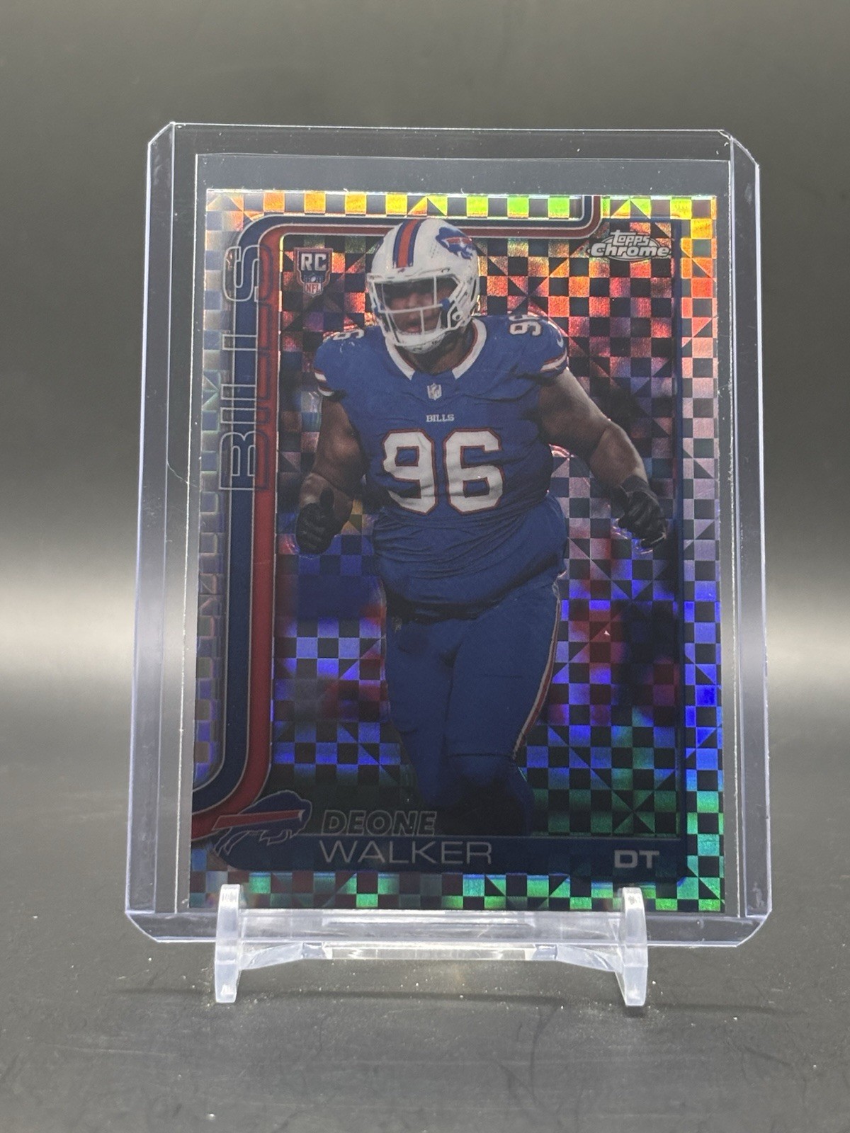 2025 Topps Chrome #360 Deone Walker X-Fractor
