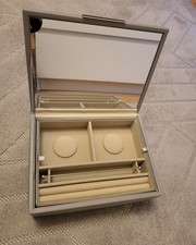 Pandora Double Layer Medium Jewellery Box Organiser Grey