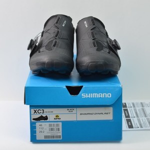 Shimano XC3 Mountain Bike Shoe Mens 11.2 SH-XC300 SPD Clipless Black