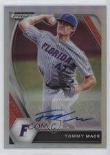 2021 Panini Prizm Draft Picks Silver Prizm Auto Tommy Mace #PDP69 Auto 7eo