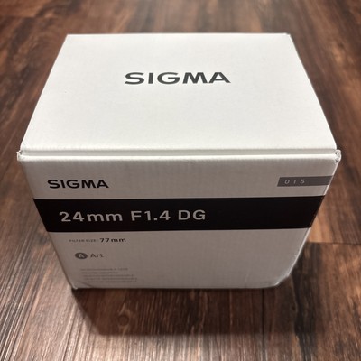 Brand New : Sigma 015. 24mm F/1.4 DG HSM Art Lens (Nikon) Imported From Japan