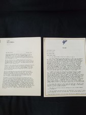 The Clash 'London Calling' Press Release with Biography Of The Clash. 1980. Epic