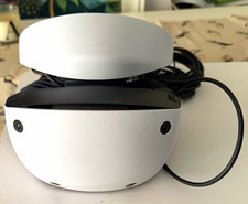 Sony PlayStation VR2 PSVR2 Headset + 2 Sense Controllers PS5 Tested Working