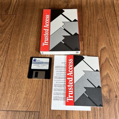 Vintage Lassen Software Trusted Access screen blanker program