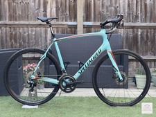 £1345 Specialized Roubaix Disc 61cm Carbon Road Bike Shimano Di2 Fulcrum