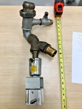 EDM CHARMILLES SINKER FO35/35PFILL AND BYPASS VALVE/PIPING COMPLETE ASEEMBLY