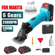 13 Teeth Electric Cordless Sheep Shears Wool Goat Clipper For Makita 21v Battery