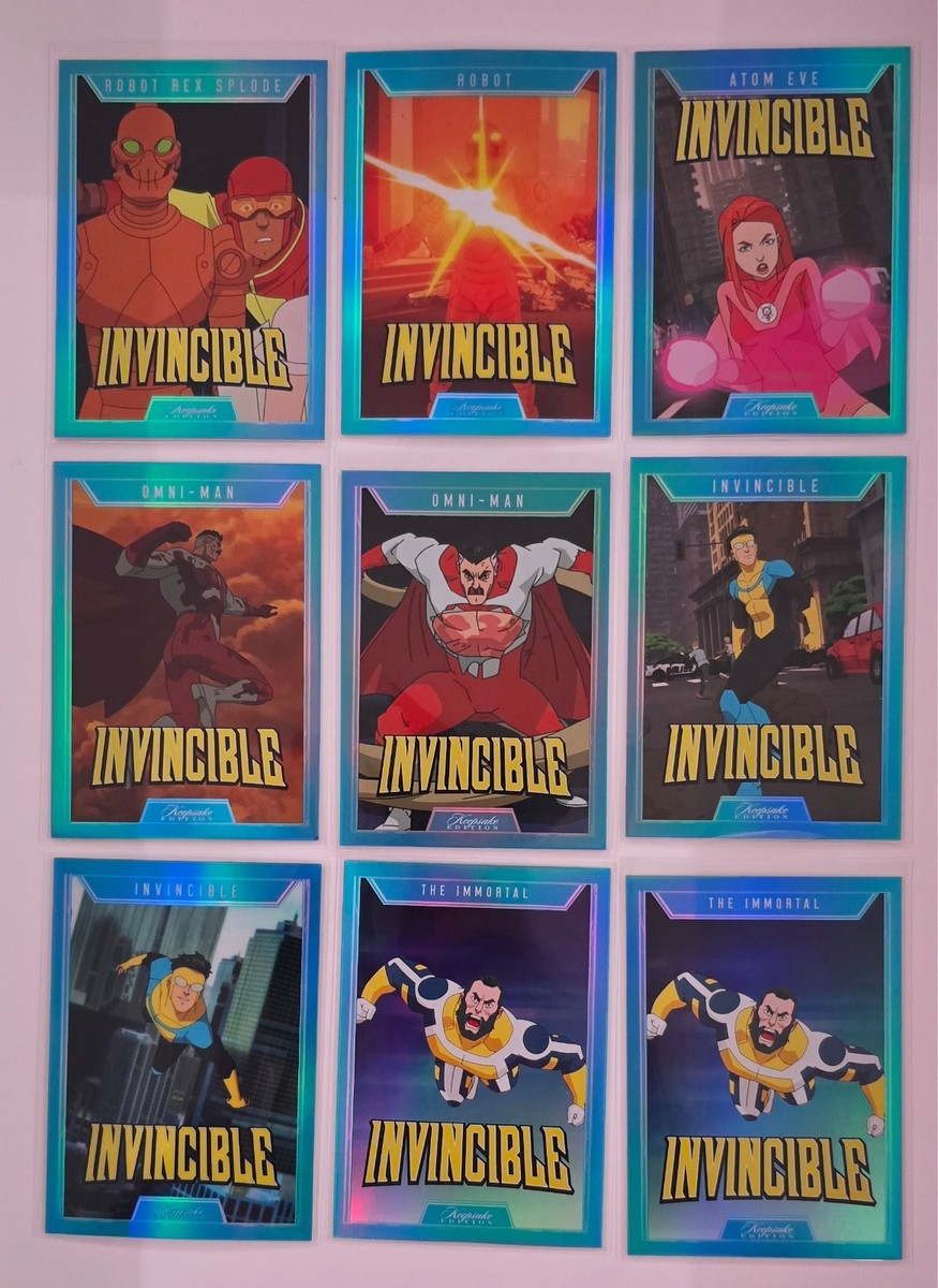 2025 Invincible Season 1 Keepsake Blue Holo set cards pick the ones you need