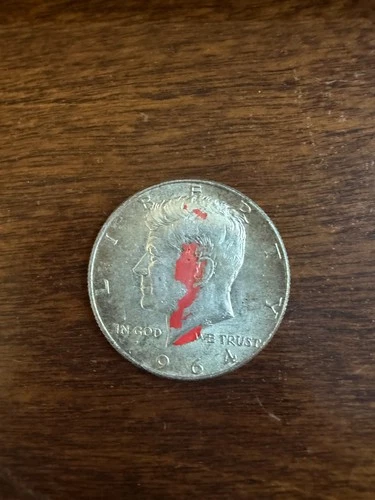 1964 Kennedy Half Dollar Silver 50C Coin 0.9 Fineness Circulated US Currency