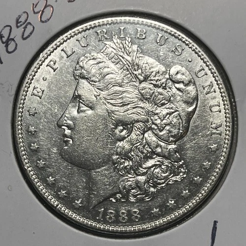 1888-S MORGAN SILVER DOLLAR,  XF DETAILS