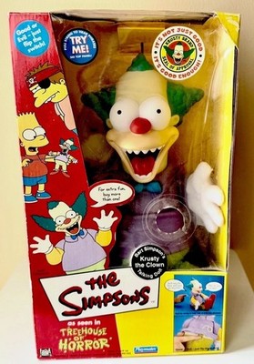 Playmates The Simpsons Treehouse of Horror Talking Krusty the Clown  *Works!